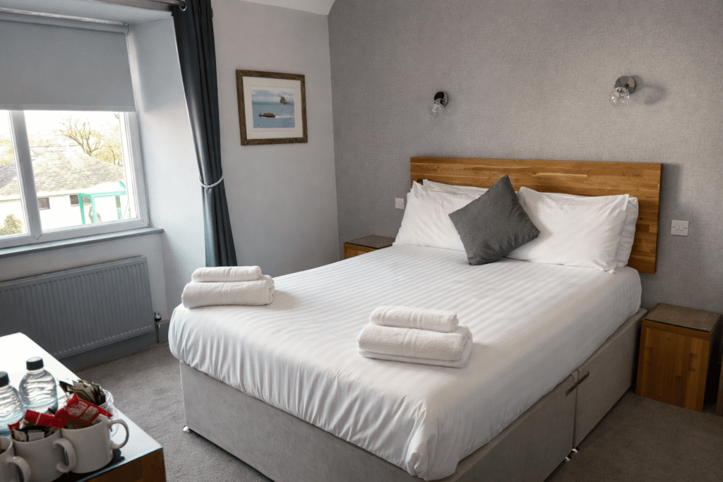 Standard Family Room for 3 at Valley Hotel Anglesey with double bed